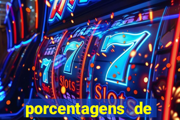 porcentagens de jogos pagantes